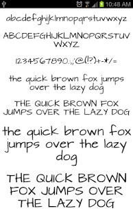 Download Fonts Hand for FlipFont® Free